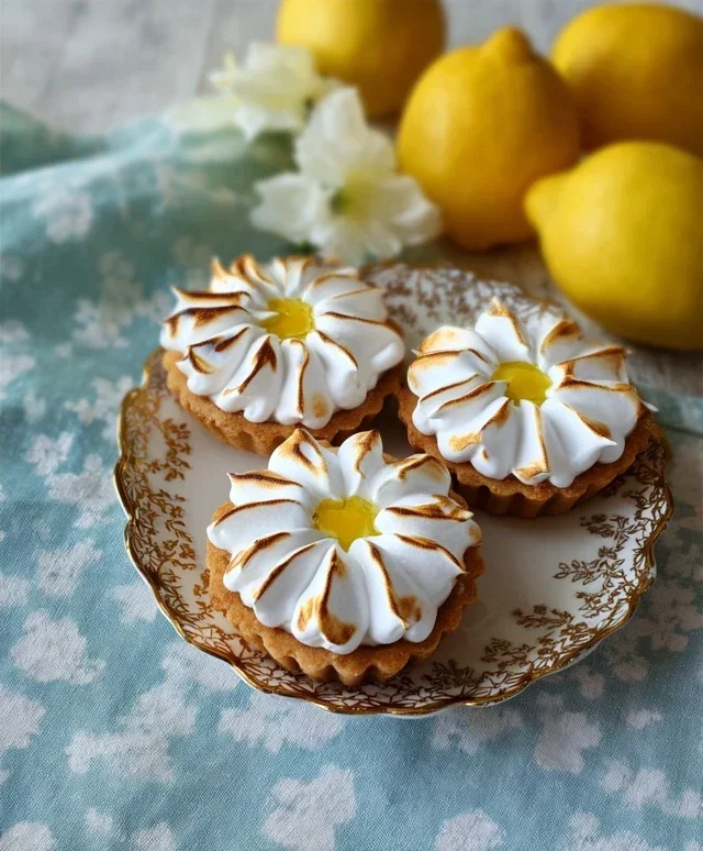 Daisy Lemon Meringue Pies