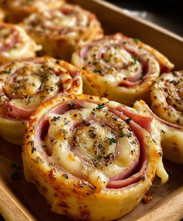 Beef Beef Ham and Cheese Pinwheels