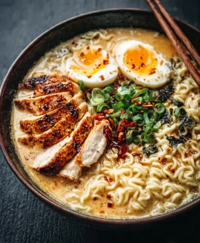 Creamy Garlic Chicken Ramen: An Incredible Ultimate Recipe