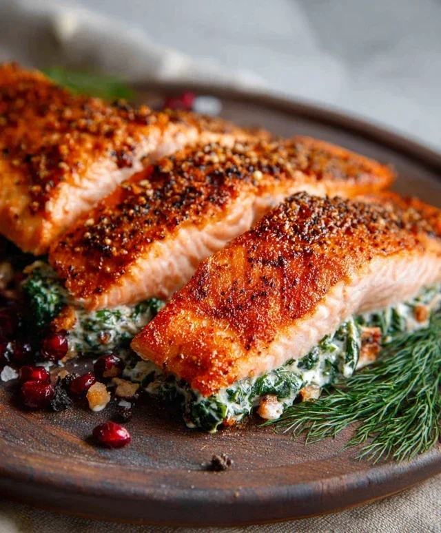 Stuffed Salmon