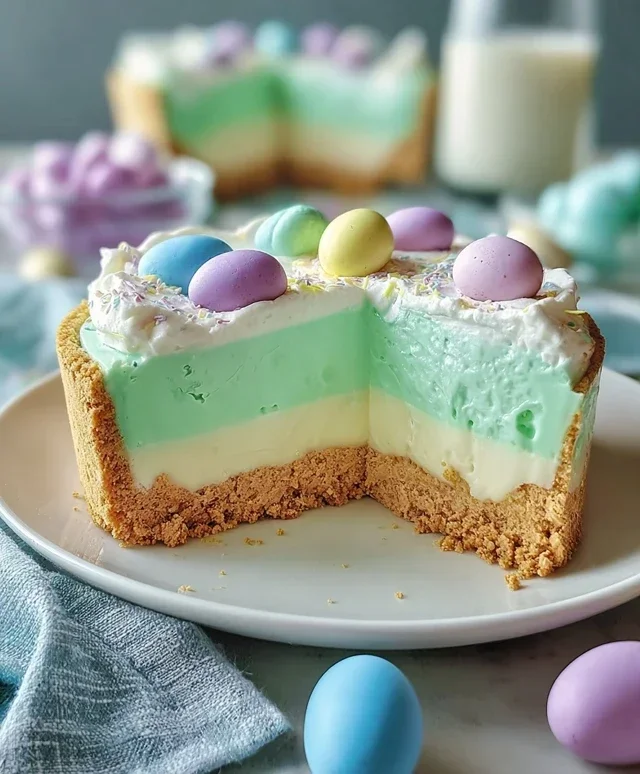 Easter Jello-O Pie