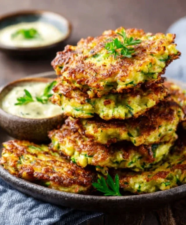 Crispy and Easy Zucchini Fritters Recipe