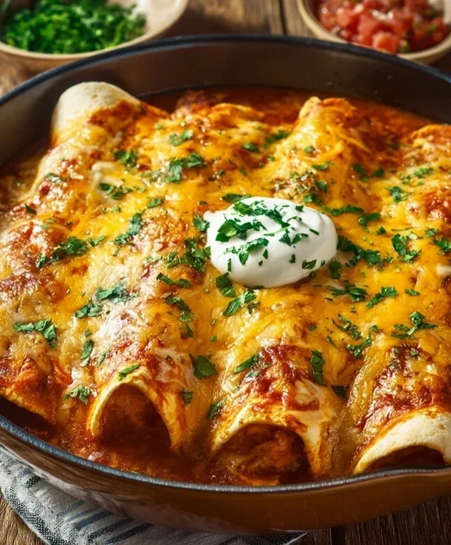 Delicious Chicken Enchiladas