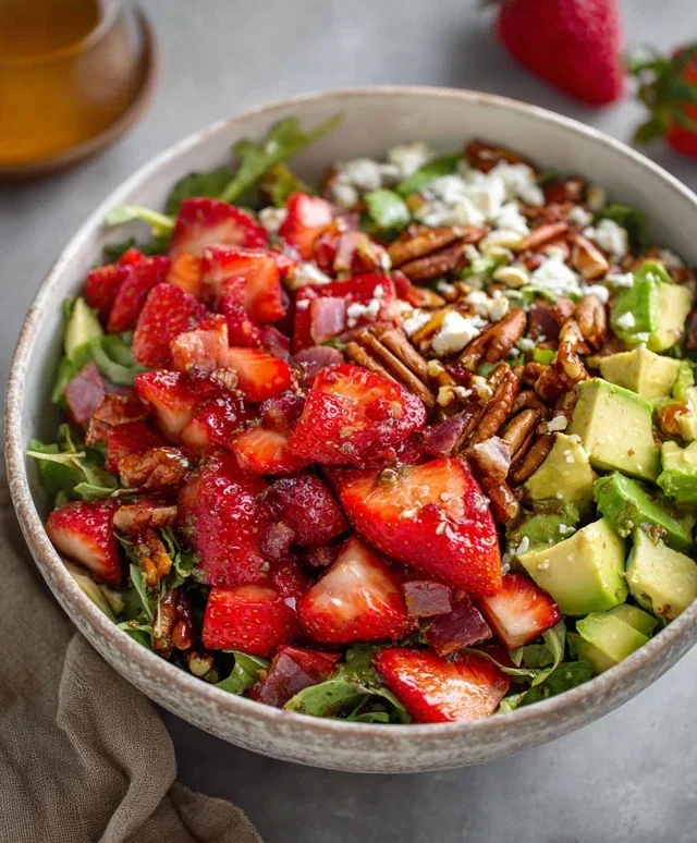Strawberry Crunch Salad