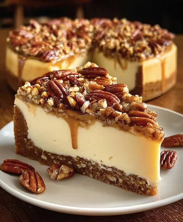 Butter Pecan Cheesecake
