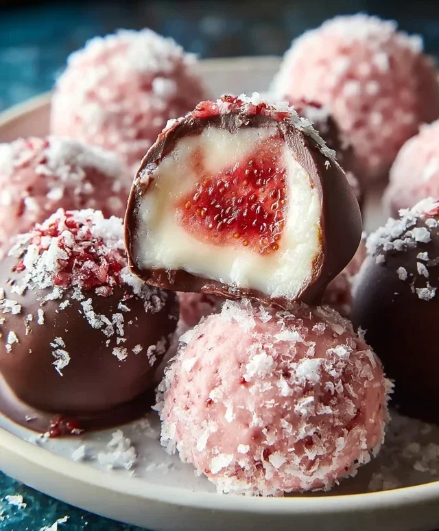 Strawberry Truffles