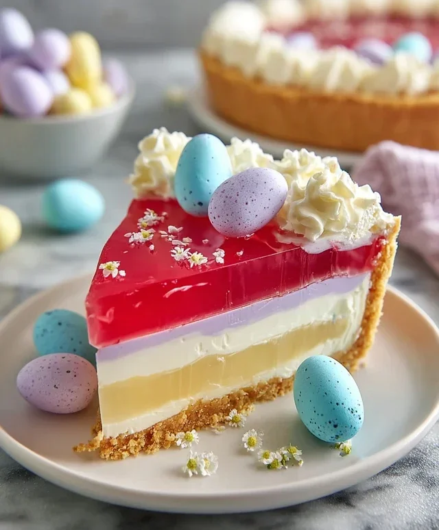 Easter Jello-O Pie