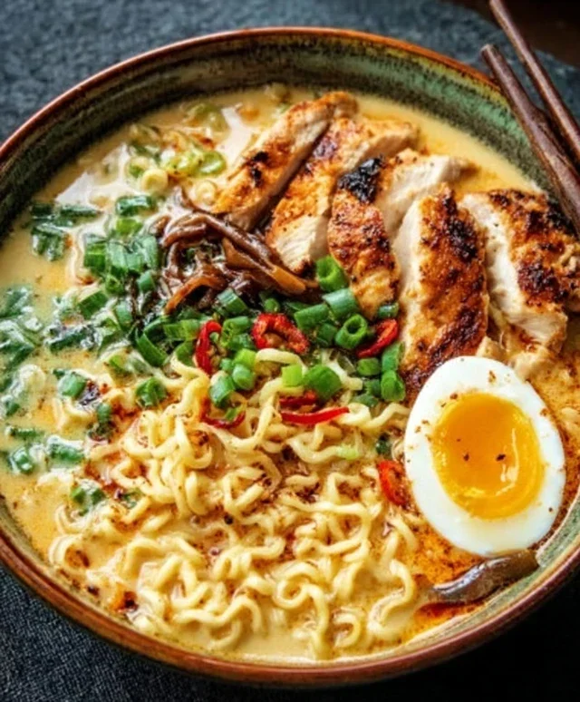 Creamy Garlic Chicken Ramen: An Incredible Ultimate Recipe
