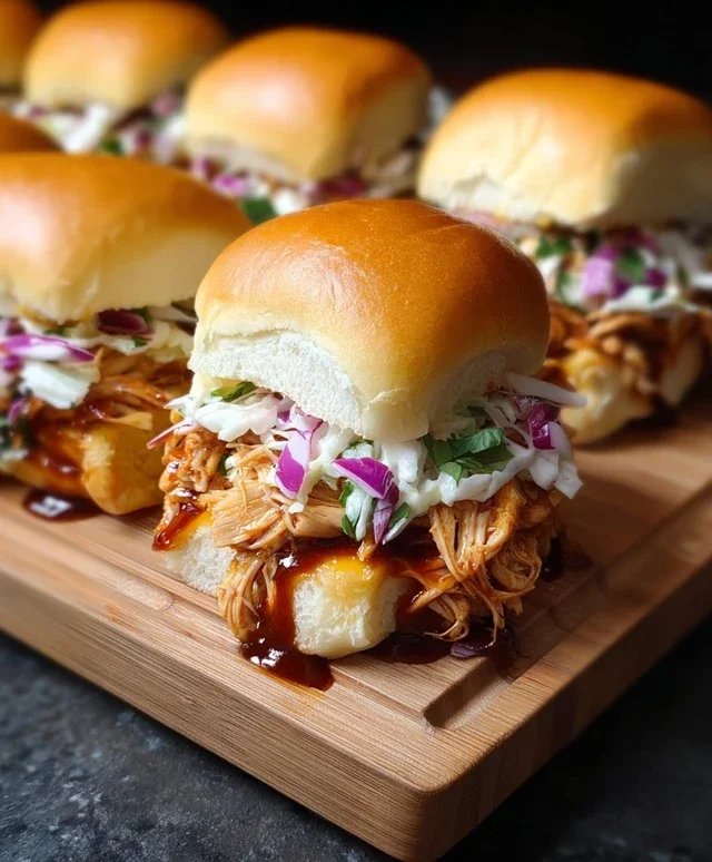 BBQ Chicken Sliders