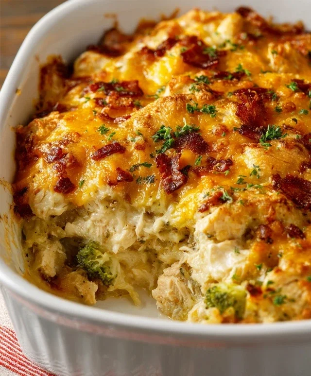 Easy Low Carb Chicken Casserole
