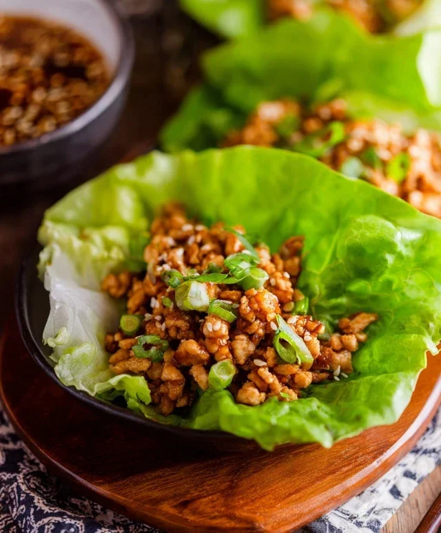 Chicken Lettuce Wraps (PF Chang's Copycat)