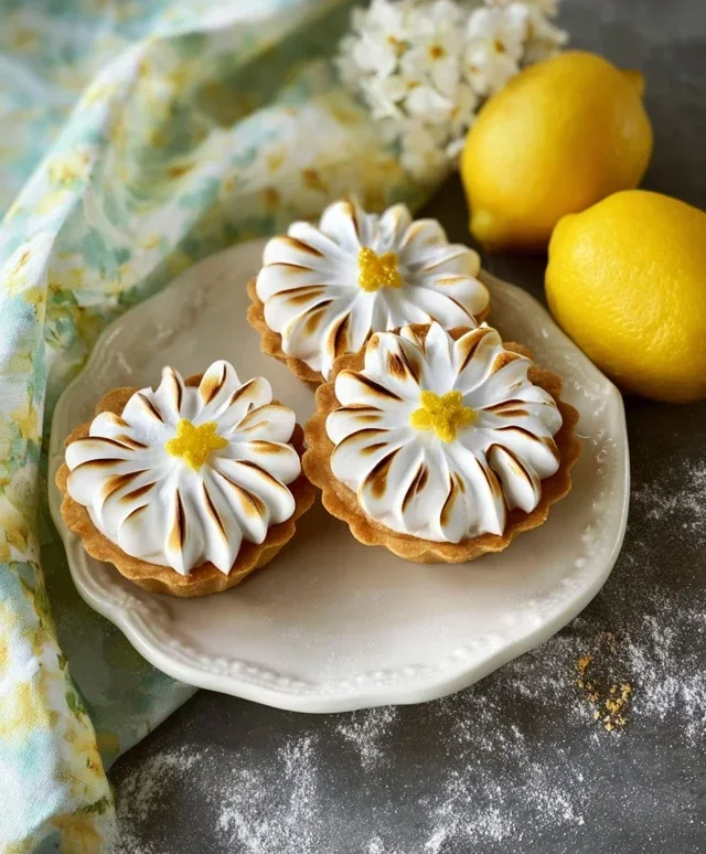 Daisy Lemon Meringue Pies