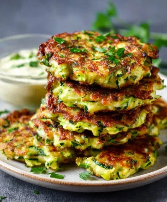Crispy and Easy Zucchini Fritters Recipe