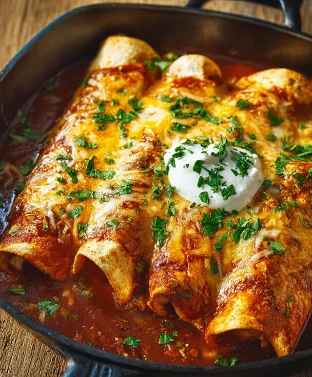 Delicious Chicken Enchiladas