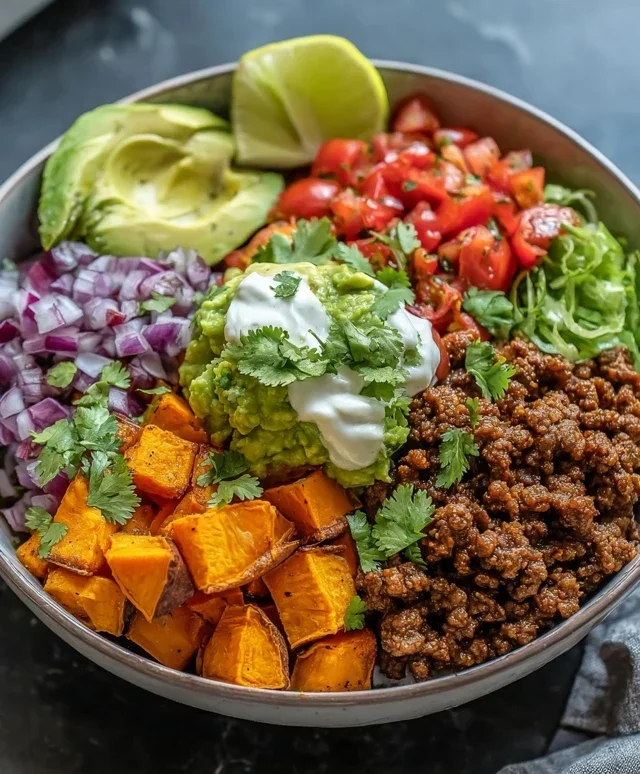 Sweet Potato Taco Bowl: Colorful Comfort Food Made Easy