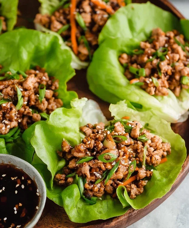 Crunchy PF Chang's Lettuce Wraps
