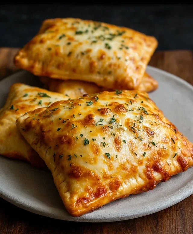 Cheesy Pizza Pockets