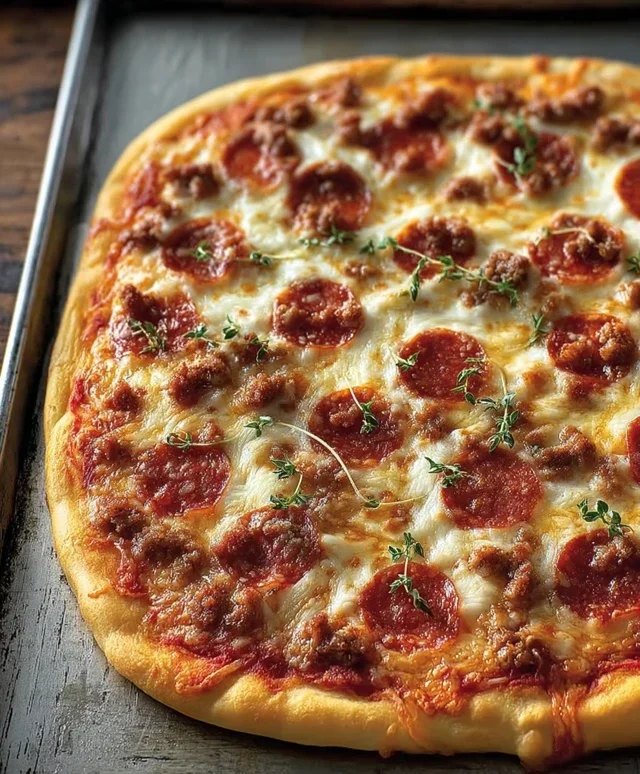 The Ultimate School Pizza