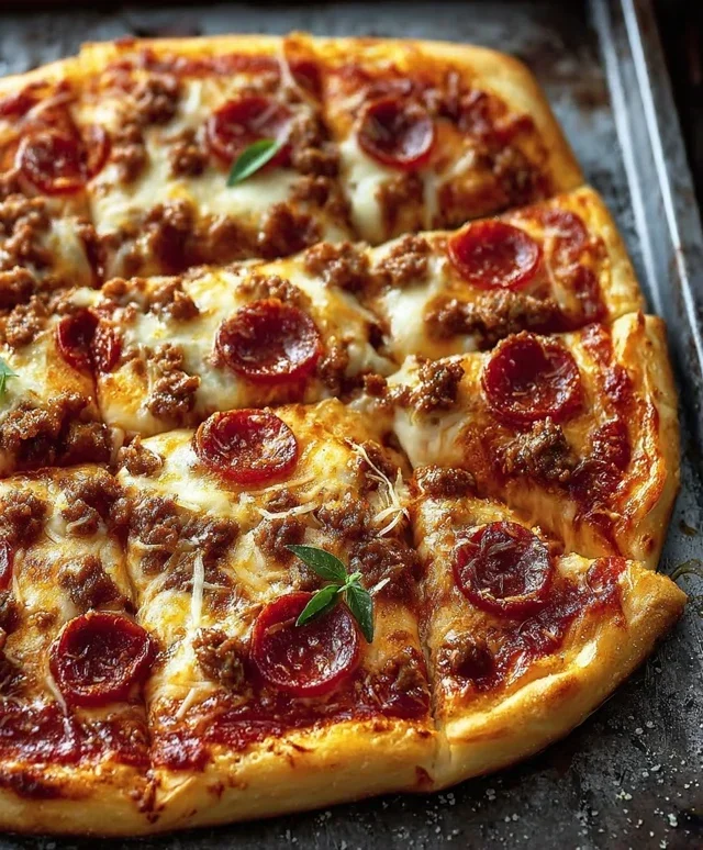 The Ultimate School Pizza