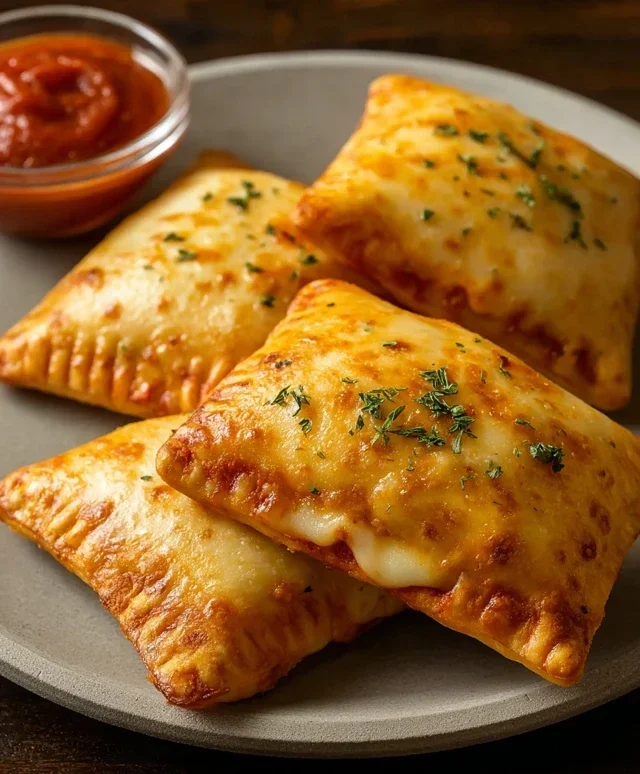 Cheesy Pizza Pockets