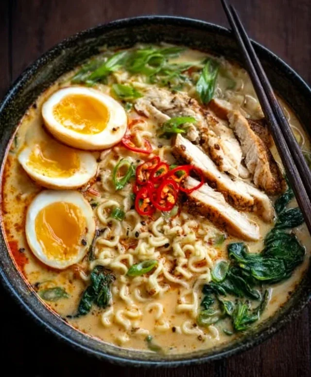 Creamy Garlic Chicken Ramen: An Incredible Ultimate Recipe