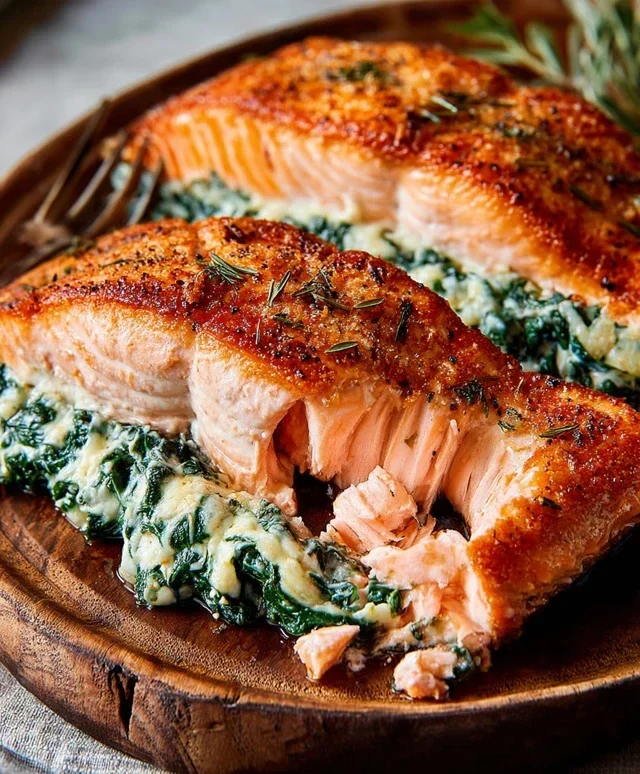 Stuffed Salmon
