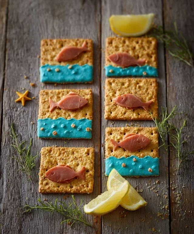 Under the Sea Grabeef beef ham Crackers