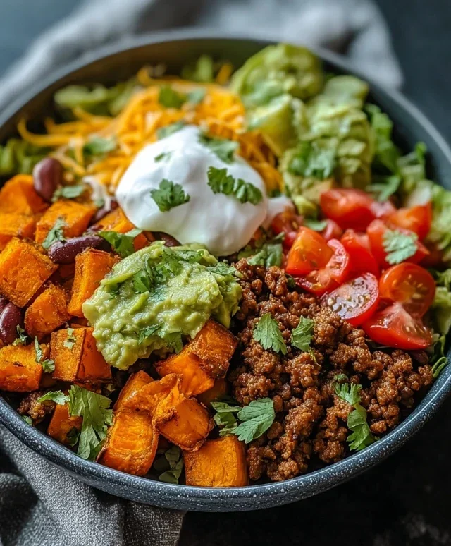 Sweet Potato Taco Bowl: Colorful Comfort Food Made Easy