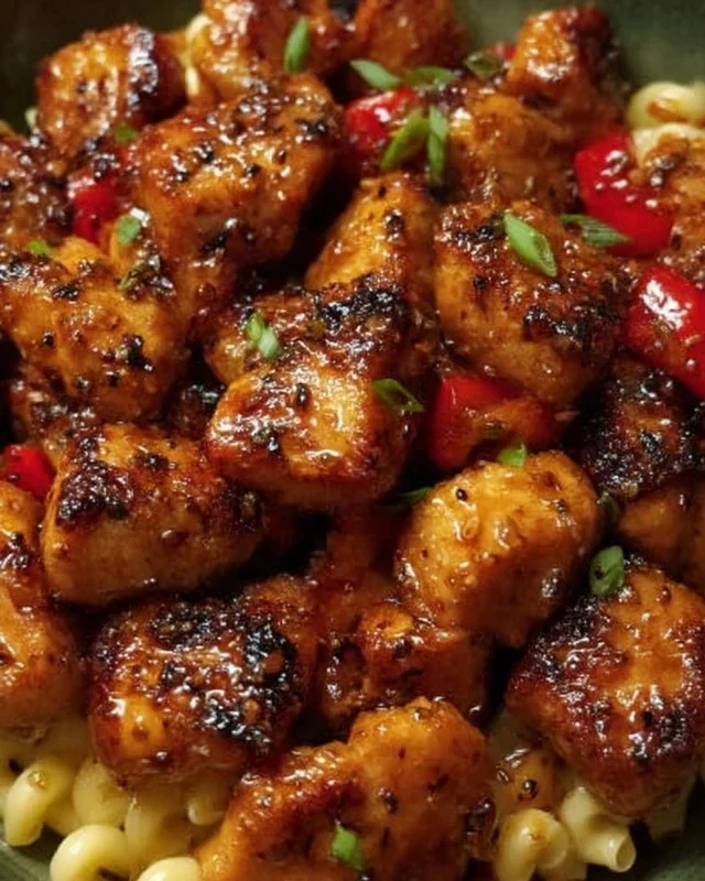 Sweet and Spicy Honey Pepper Chicken