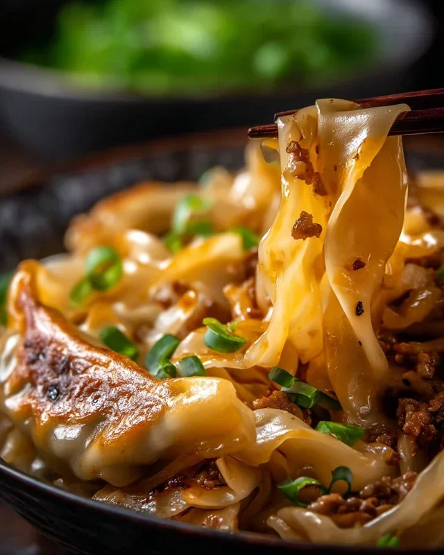 Potsticker Noodle Bowl