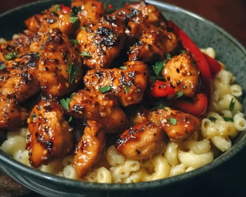 Sweet and Spicy Honey Pepper Chicken