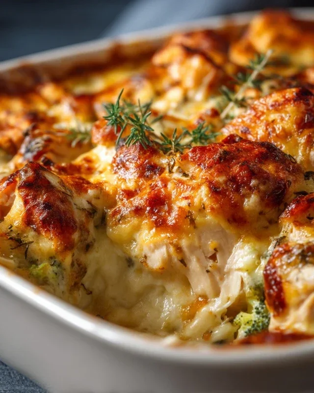 Easy Low Carb Chicken Casserole