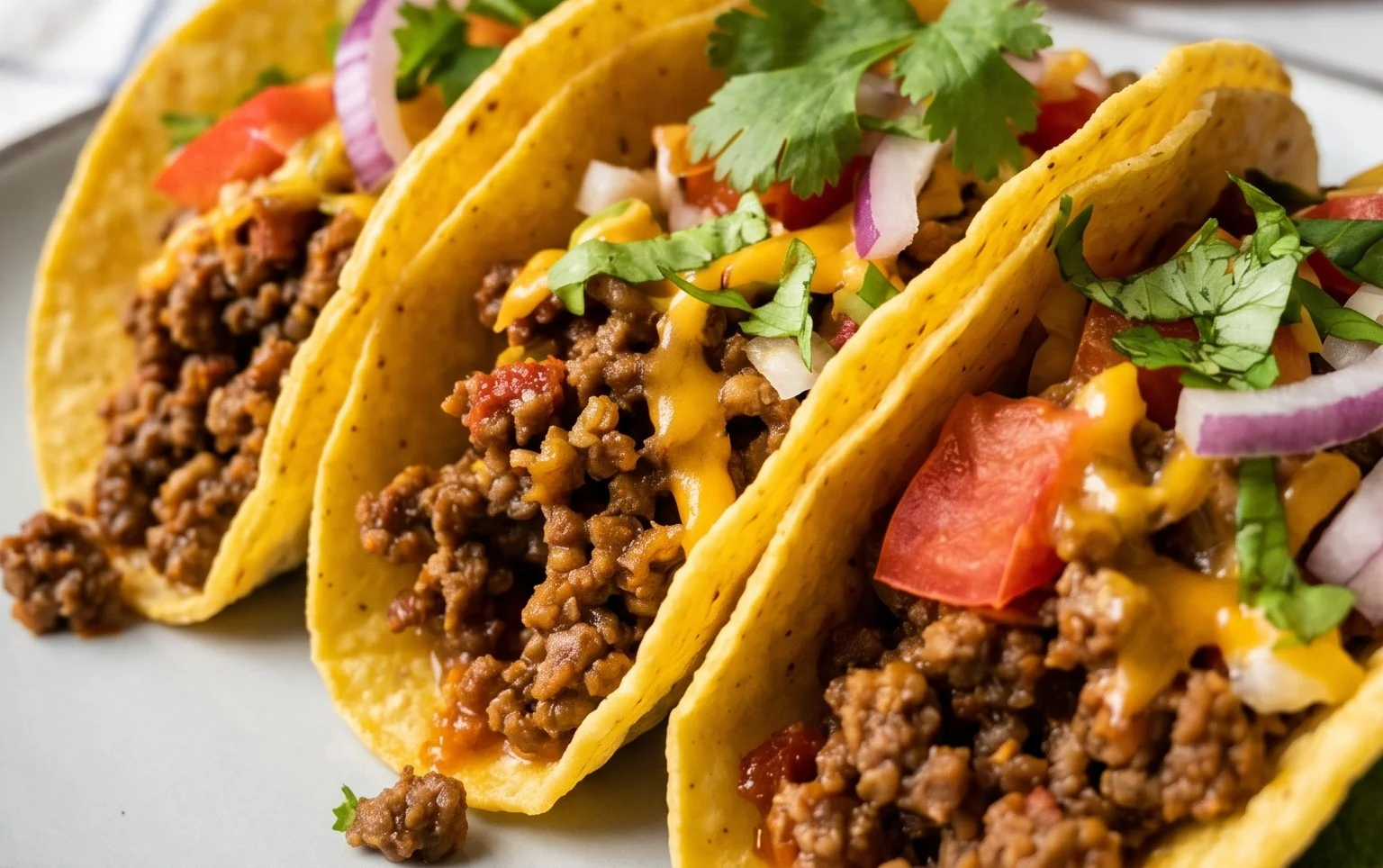Crispy Ground Beef Tacos