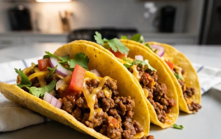 Crispy Ground Beef Tacos