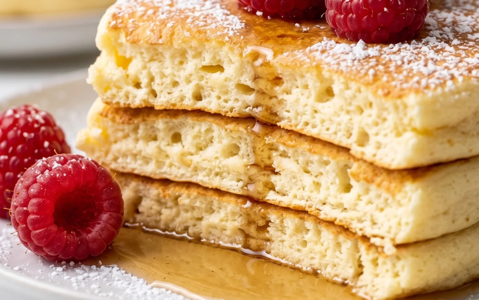Fluffy Japanese Soufflé Pancakes