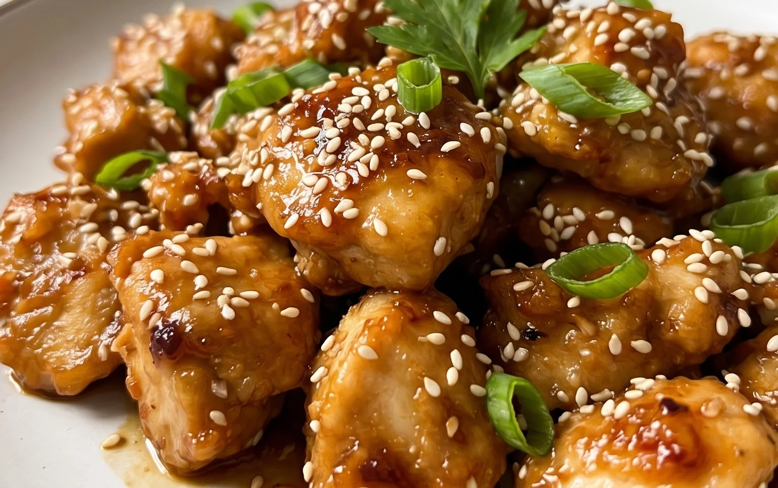 Healthy Sesame Chicken