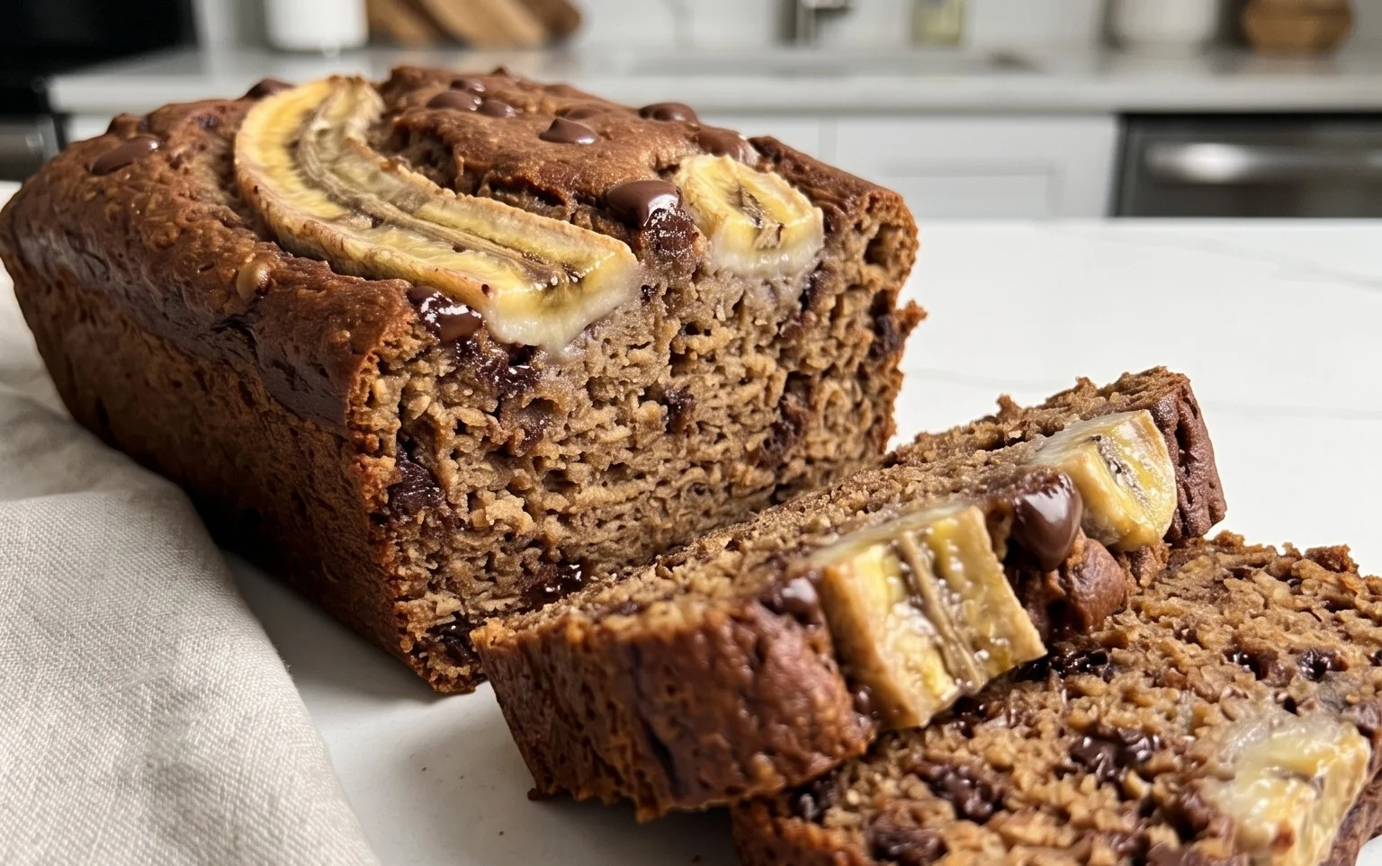 Healthy 5-Ingredient Flourless Banana Bread