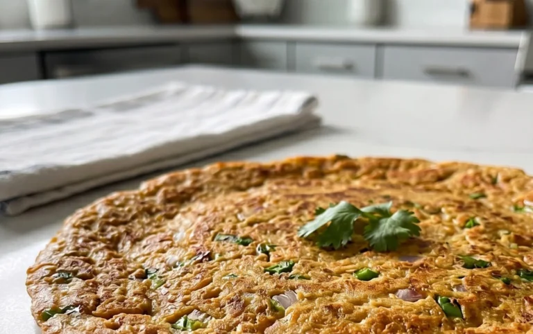 Masoor Dal Chilla | Savory Red Lentil Pancakes
