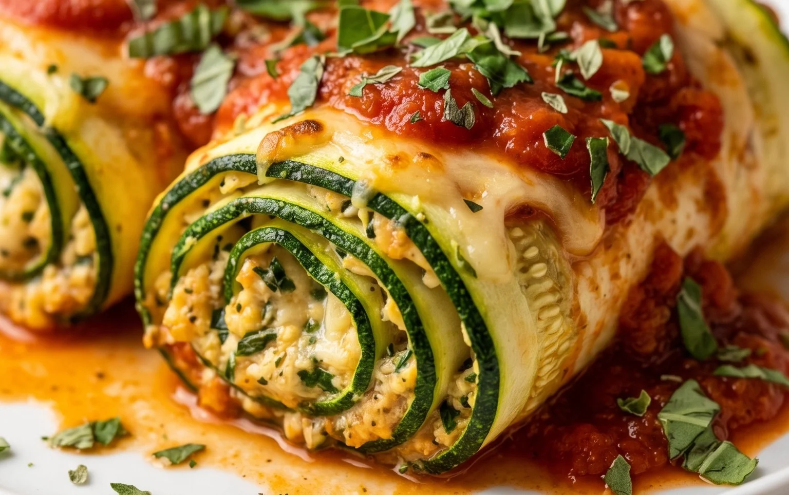 Vegan Zucchini Rollatini