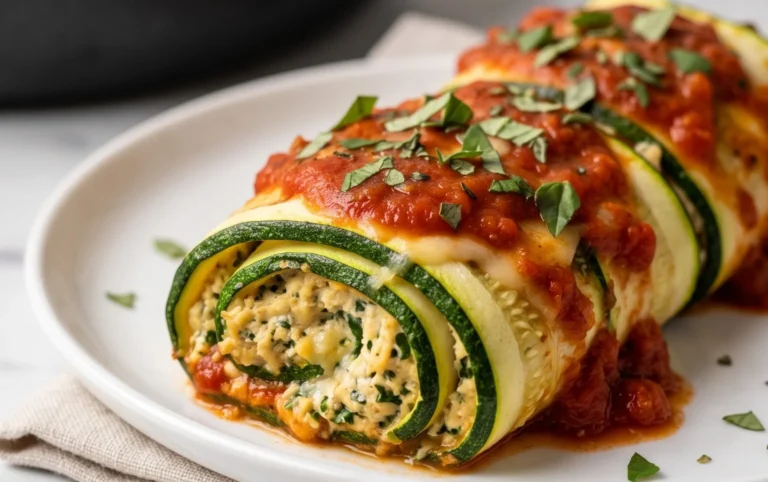 Vegan Zucchini Rollatini