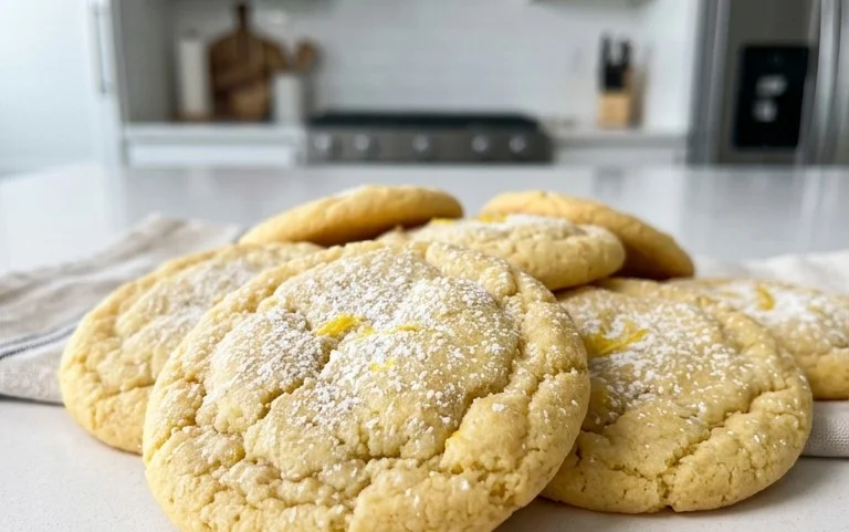 Soft & Chewy Lemon Cookies