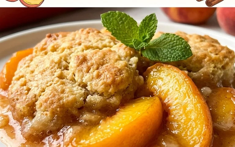 Fresh Peach Cobbler