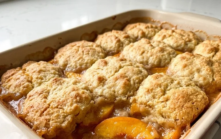 Fresh Peach Cobbler