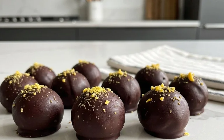 LEMON BLUEBERRY TRUFFLES