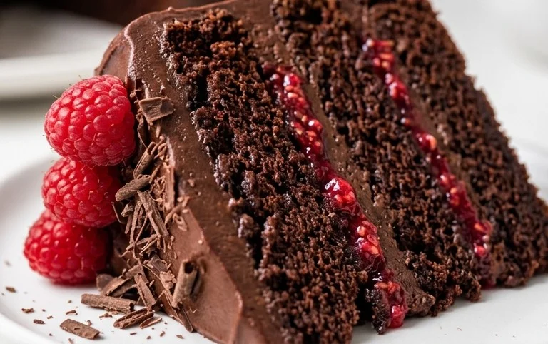 Chocolate Raspberry Cake