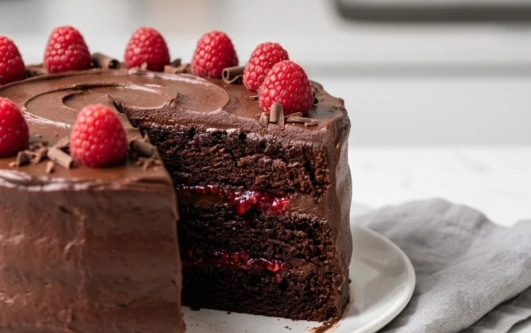 Chocolate Raspberry Cake