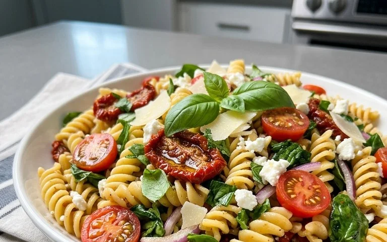 Sun Dried Tomato Pasta Salad