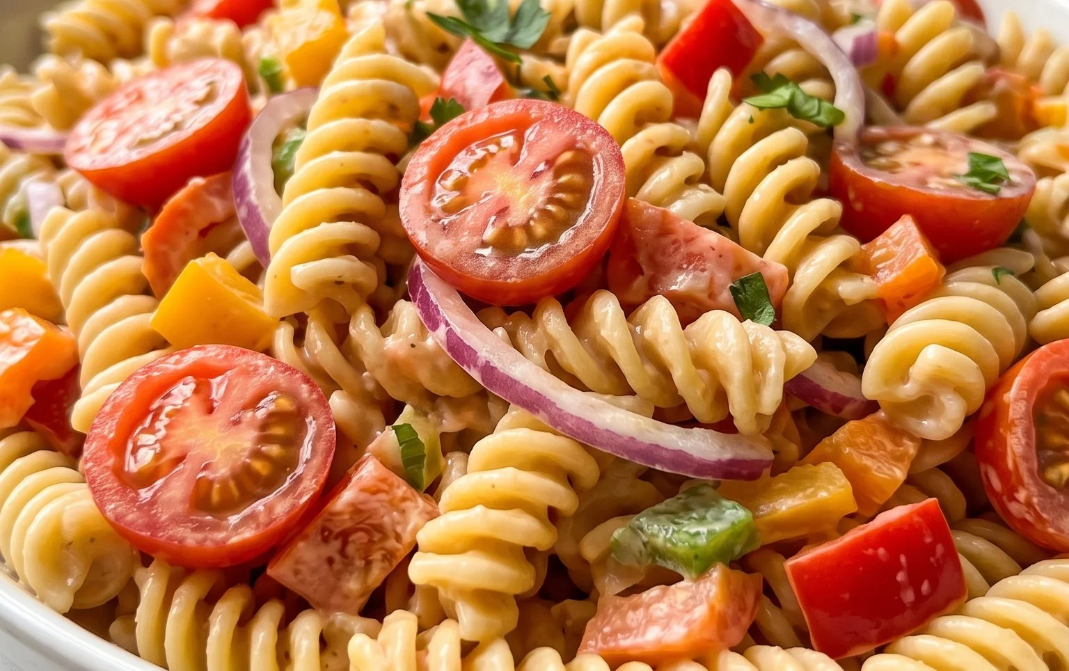 French Dressing Pasta Salad