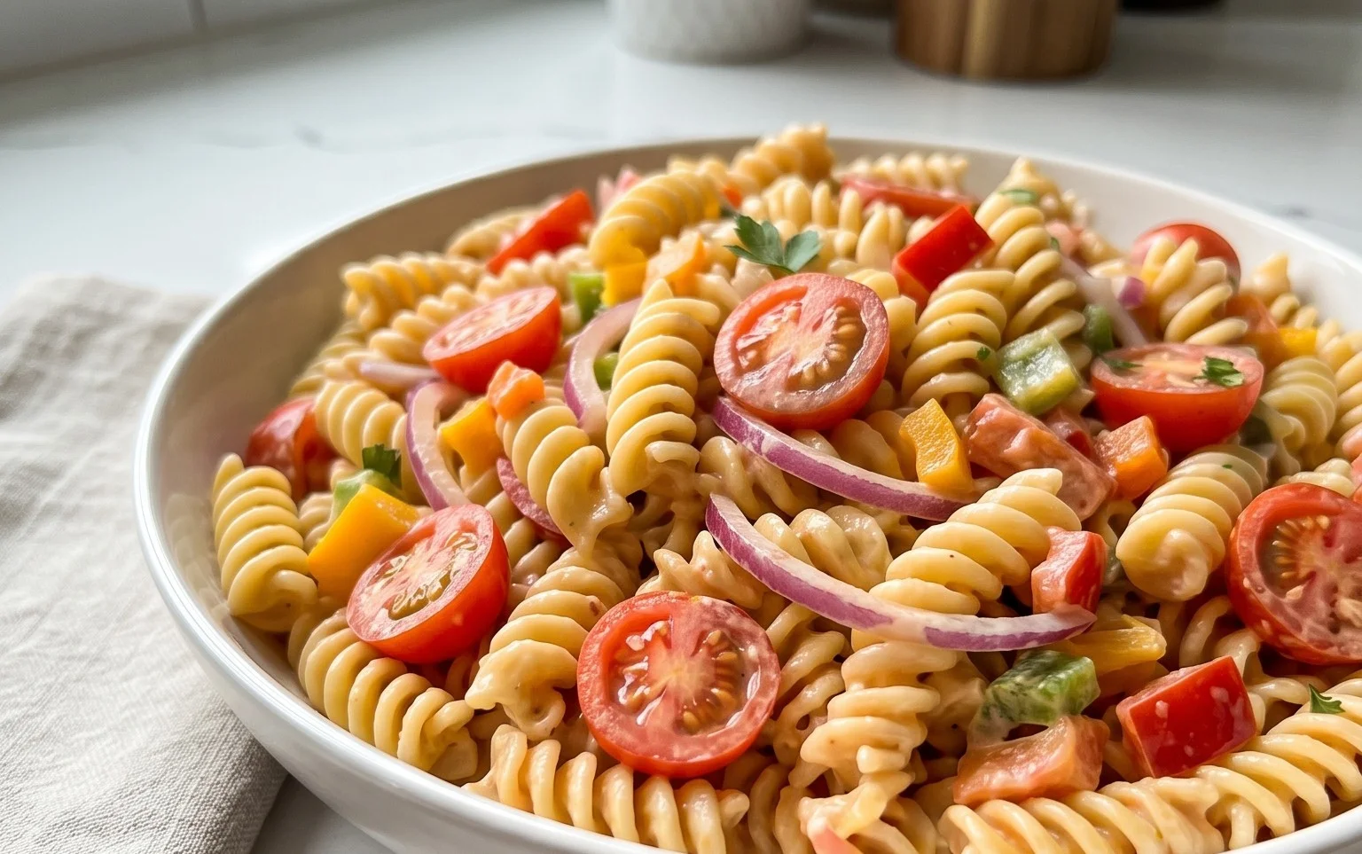 French Dressing Pasta Salad