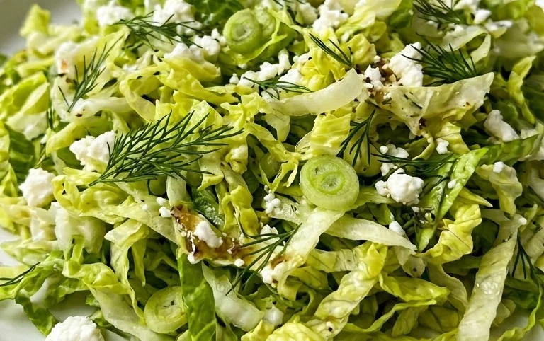 Maroulosalata (Greek Lettuce Salad)